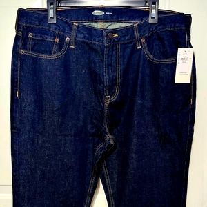 Brand New Men's Old Navy Dark Blue Jeans. Size 38 X 30. Excellent condition.